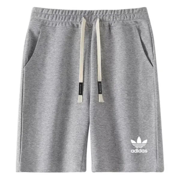 2025 AD Grey Pure Cotton Fabric Casual short Pants *灰