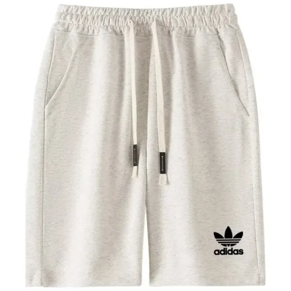 2025 AD Light gray Pure Cotton Fabric Casual short Pants