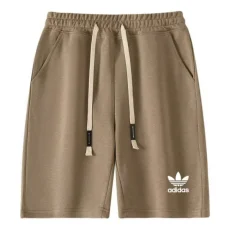 2025 AD Brown Pure Cotton Fabric Casual short Pants