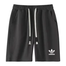 2025 AD Light black Pure Cotton Fabric Casual short Pants *黑