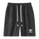 2025 AD Light black Pure Cotton Fabric Casual short Pants *黑