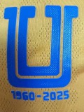 25-26 Tigres UANL Home Player Version Soccer Jersey