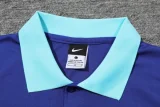 25-26 Brazil Fancy blue Polo Tracksu