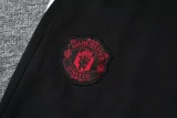 25-26 Man Utd Black Polo Tracksuit
