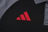 25-26 Man Utd Black Polo Tracksuit