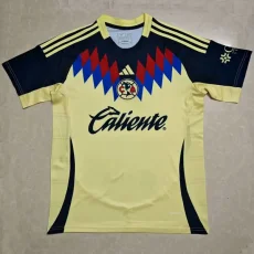 25-26 Club America Light Yellow Fans Soccer Jersey*浅黄
