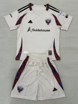 25-26 D.C.United Away Kids Soccer Jersey(带章)