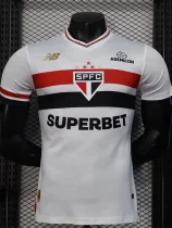 25-26 Sao Paulo Home Player Version Soccer Jersey