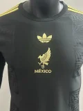 25-26 Mexico Gold Cup Black Long sleeve Player Version Soccer Jersey (长袖球员)