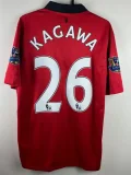 2013-2014 Man Utd Away Long Sleeve Retro Soccer Jersey(长袖)