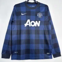 2013-2014 Man Utd Away Long Sleeve Retro Soccer Jersey(长袖)