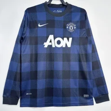 2013-2014 Man Utd Away Long Sleeve Retro Soccer Jersey(长袖)