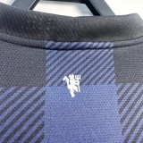 2013-2014 Man Utd Away Long Sleeve Retro Soccer Jersey(长袖)