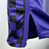 23-24 Kings LAVINE #8 Purple Top Quality Hot Pressing NBA Jersey (Trapeze Edition)飞人版