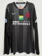 2007 Flamengo GoalKeeper Black Long Sleeve Retro Soccer Jersey(长袖)