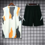 25-26 RMA White Tank top and shorts suit