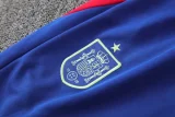 25-26 Spain Fancy blue Polo Tracksuit