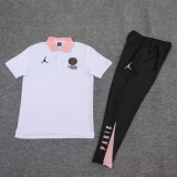 25-26 PsG Jordan White Polo Tracksuit
