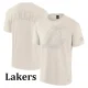 24-25 Lakers Milky White High Quality Casual T-shirt