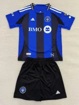 25-26 Montreal CF Home Kids Soccer Jersey *带章