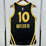 23-24 WARRIORS BUTLERIl #10 Black City Edition Top Quality Hot Pressing NBA Jersey (V领)