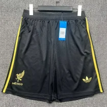 25-26 Mexico Gold Cup Black shorts Pants