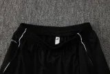 2025 AD Black Half Pull Tracksuit (半拉链)