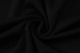 2025 AD Black Half Pull Tracksuit (半拉链)