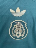 25-26 Mexico Special Edition Green Long Sleeve Player Version Soccer Jersey (长袖球员)