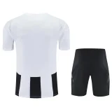 2025 AD White black Training short Suit