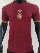 25-26 Mexico Special Edition Red Player Version Soccer Jersey*三叶草