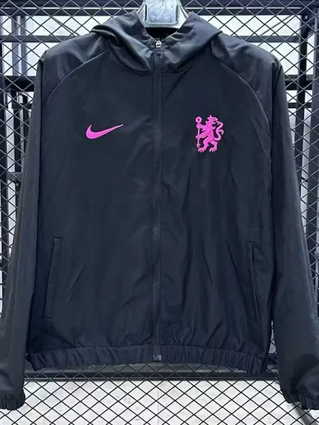 25-26 CHE Black Windbreaker