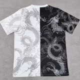 25-26 RMA White Black Special Edition Fans Training shirts *龙纹