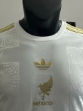 25-26 Mexico Gold Cup White Player Version Soccer Jersey