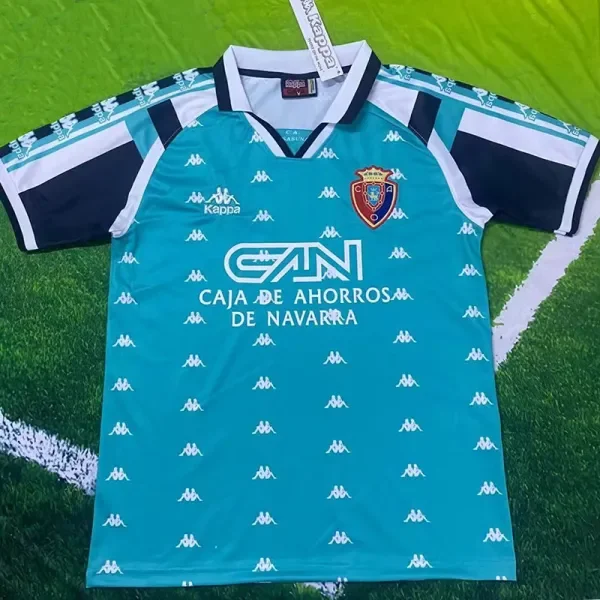 1995-1997 0sasuna Away Retro Soccer Jersey