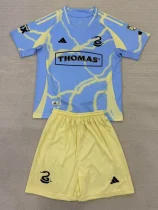 25-26 Philadelphia Union Home Kids Soccer Jersey(带章)