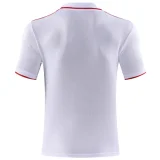 25-26 Man Utd White Polo Short Sleeve