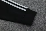 2025 AD Black Jacket Tracksuit #2314