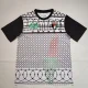 Palestina FC Grey Black Retro Soccer Jersey*铁丝网
