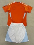 25-26 Houston Dynamo Home Kids Soccer Jersey (带章)