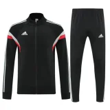 2025 AD Black Jacket Tracksuit #2314