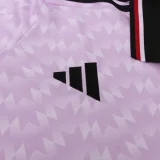 25-26 Man Utd Pink Polo Short Sleeve