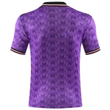 25-26 Man Utd Purple Polo Short Sleeve
