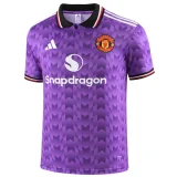 25-26 Man Utd Purple Polo Short Sleeve