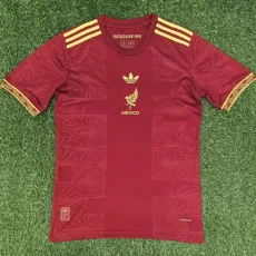 25-26 Mexico Gold Cup Red Fans Soccer Jersey