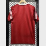 2025 AD Casual Red Fans Training shirts *三叶草