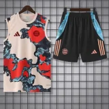 25-26 Bayern Khaki Tank top and shorts suit
