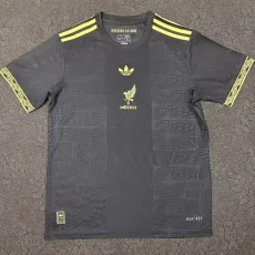 25-26 Mexico Gold Cup Black Fans Soccer Jersey*队微胶标