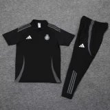 25-26 AL-Nassr Black Polo Tracksuit