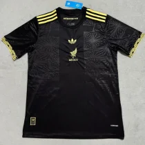 25-26 Mexico Gold Cup Black Fans Soccer jersey *刺绣版
